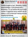 Może i lepiej bo jak by pojechał ćpun to dopiero byłby obciach,