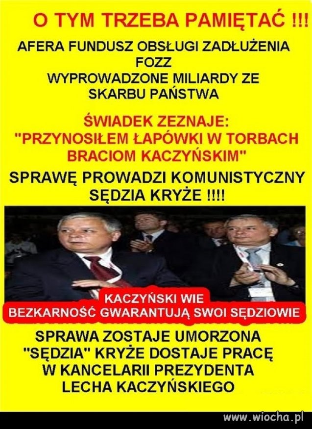 Kaczyńscy kradli zanim to stało się modne !