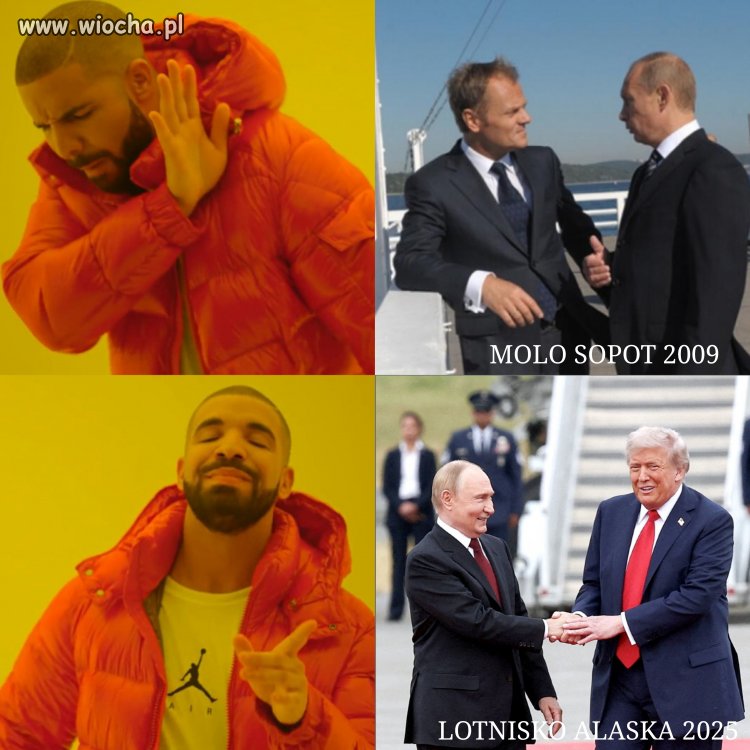 Ciekawe jak poskłada się im w głowie ten szpagat..