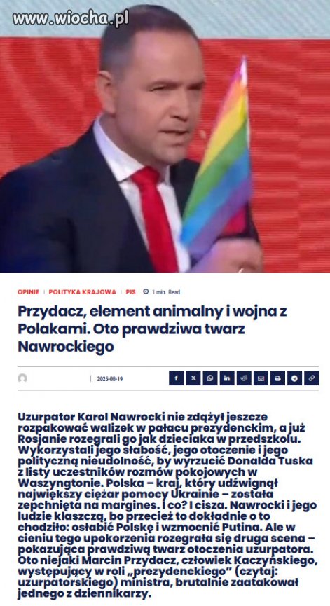 Nie ma żadnego „prezydenta wszystkich Polaków”.