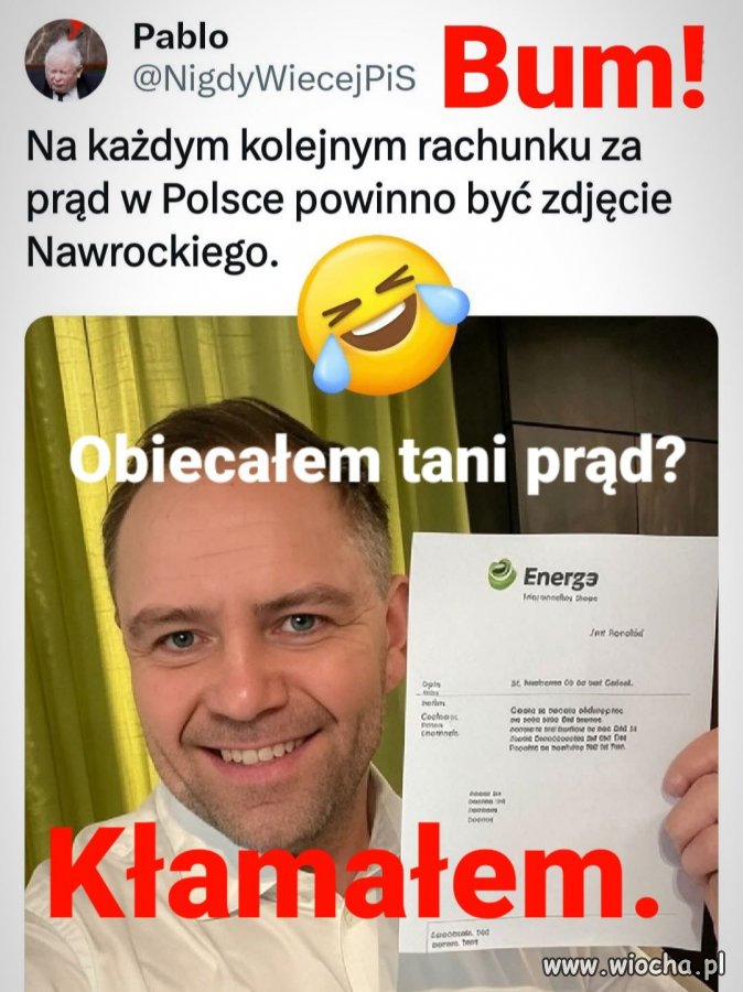 Kłamał jak każdy PiSdzielec ...