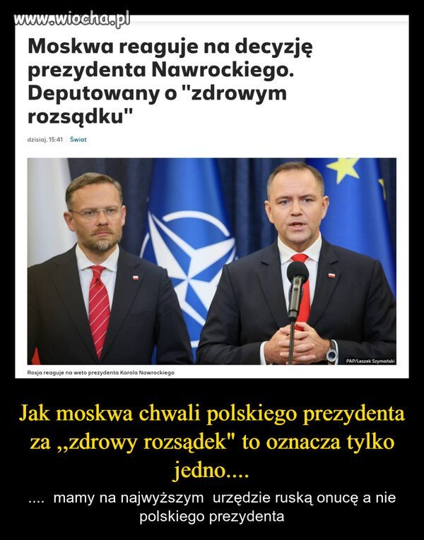 Maski opadły