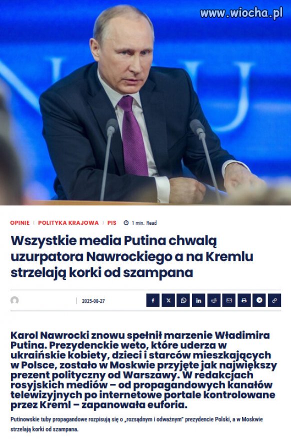 Najlepiej widać, czyje interesy realizuje uzurpator Nawrocki.