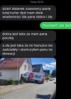 Kurier dostarcza paczki 