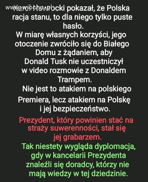 Nawrocki = wstyd