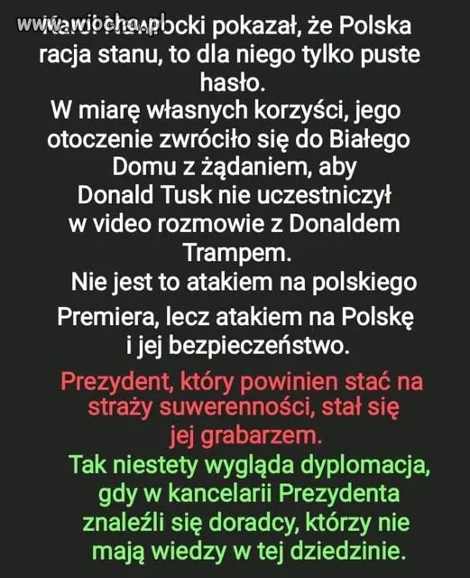 Nawrocki = wstyd