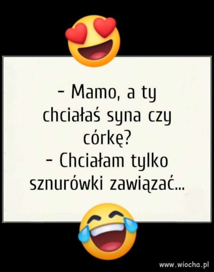 Chciałam tylko sznurówki zawiązać?