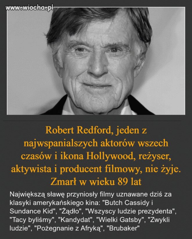 Odeszła ikona kina
