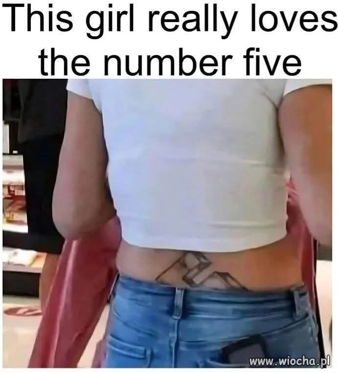 Miłośniczka numeru 5