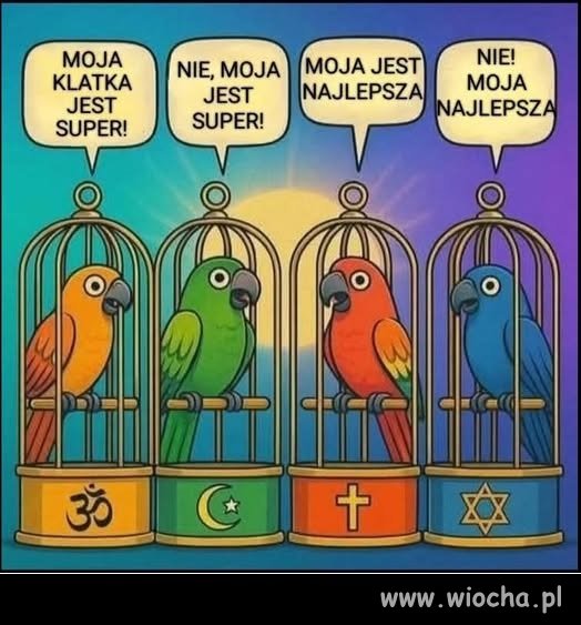 Tym właśnie jest religia...