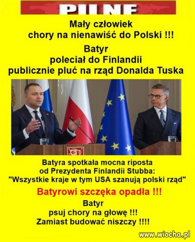 Kto pod kim dołki kopie ten sam w nie wpada...