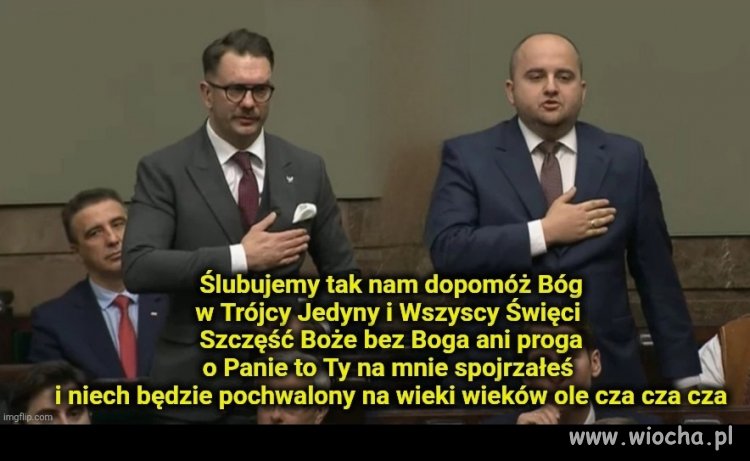 A możecie sobie tak ślubować ...