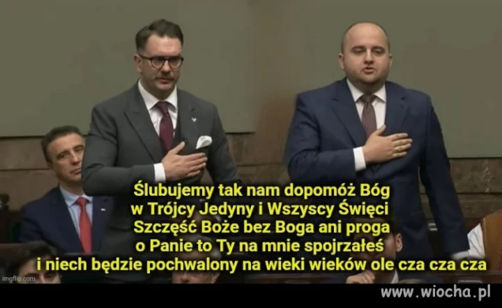 A możecie sobie tak ślubować ...