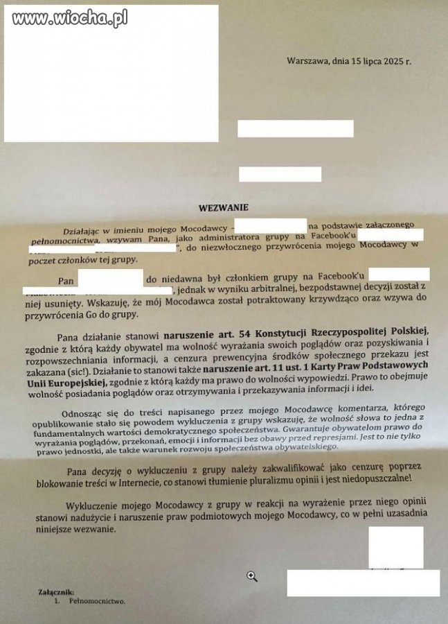Nie są lekkie relacje admina ze zbanowanym z grupy