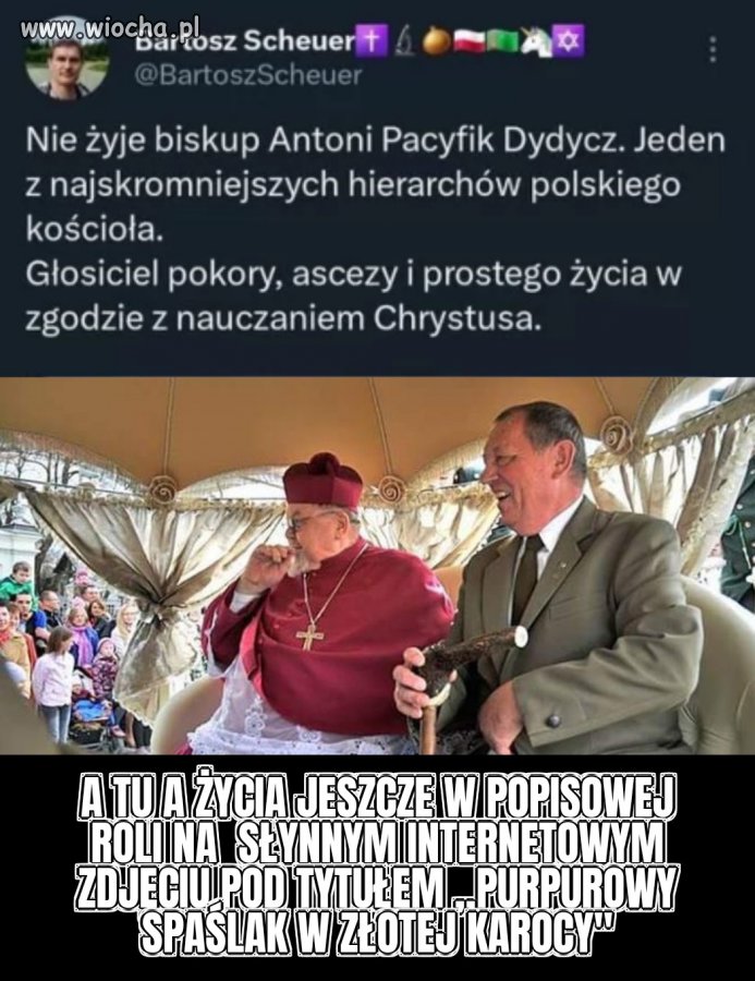 Tak zapalony w tej ascezie że...