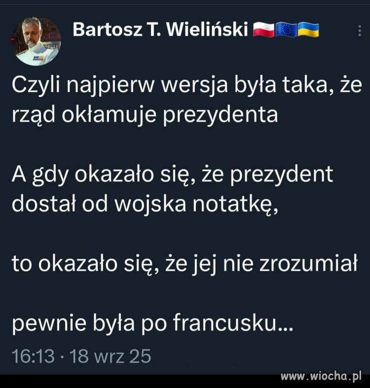 To mogło tak być !