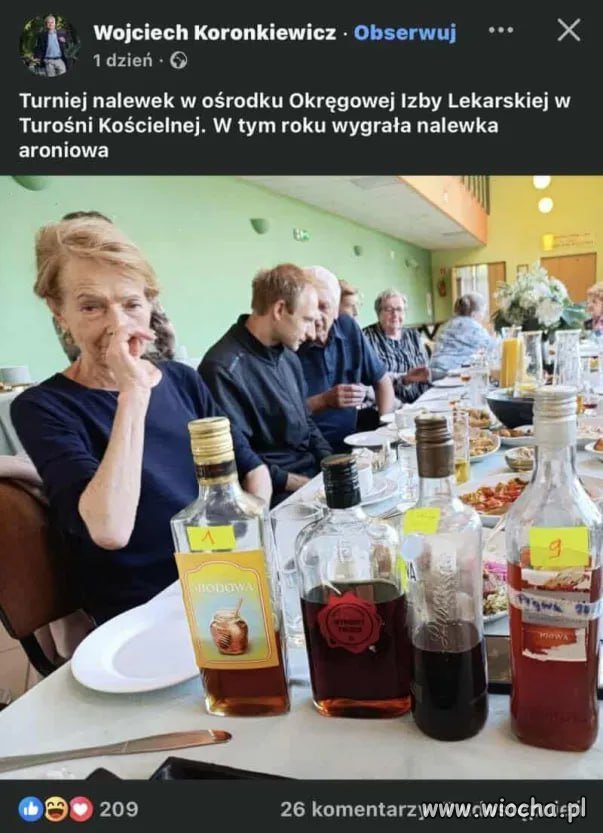 Idealne miejsce na turniej nalewek 