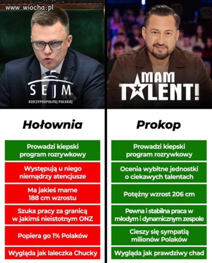 Sejm kontra Mam Talent