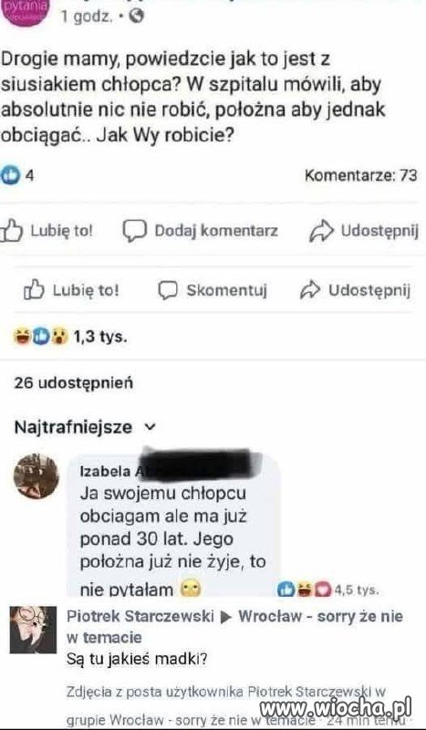 Mama pyta o pielęgnację dziecka?