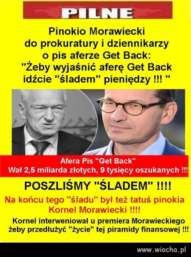 No i poszli śladem pieniędzy. Do kogo dotarli ?