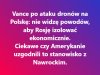 Amerykanie ciągle gadali ...