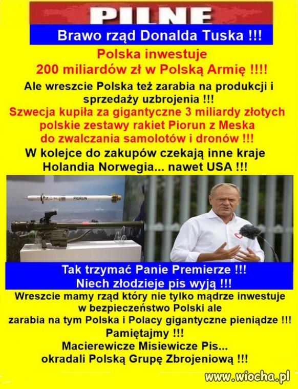 PiSowi i Nawrockiemu pozostaje tylko knucie i szczucie na Polske!