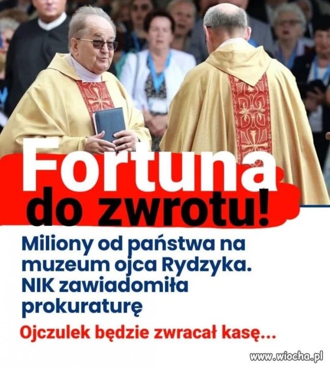 Puścić dziada z torbami ...