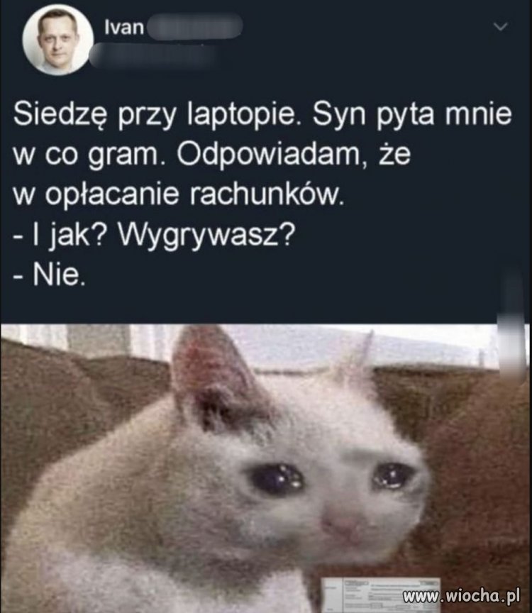 Synek, tej walki nie wygrasz 