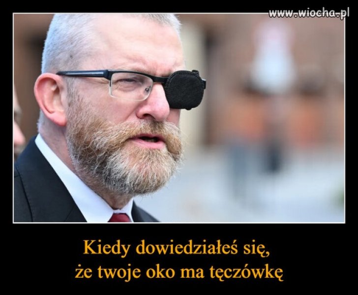 Brawo za wierność własnym poglądom ...