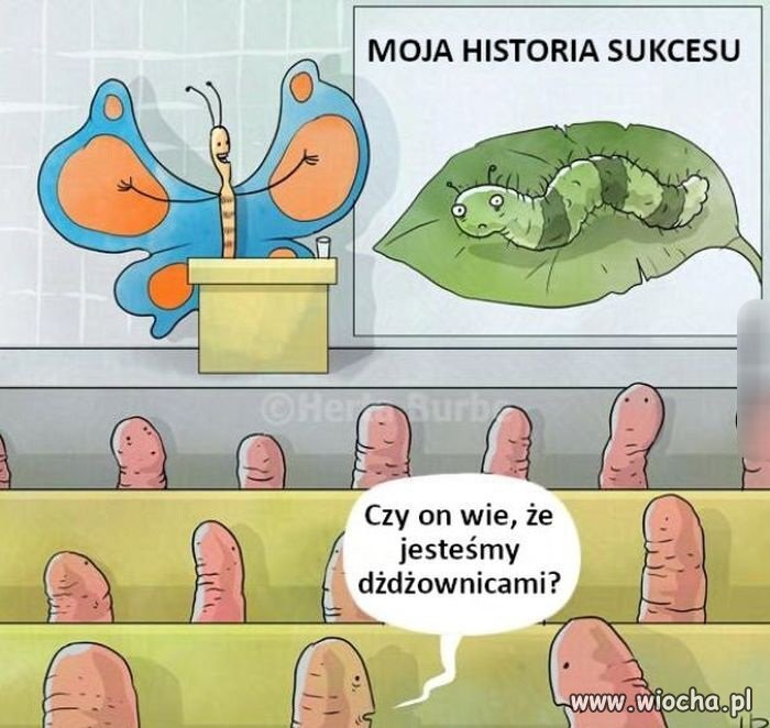 Tak właśnie widzę mówców motywacyjnych 