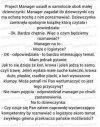 Spedytor w firmie transportowej.