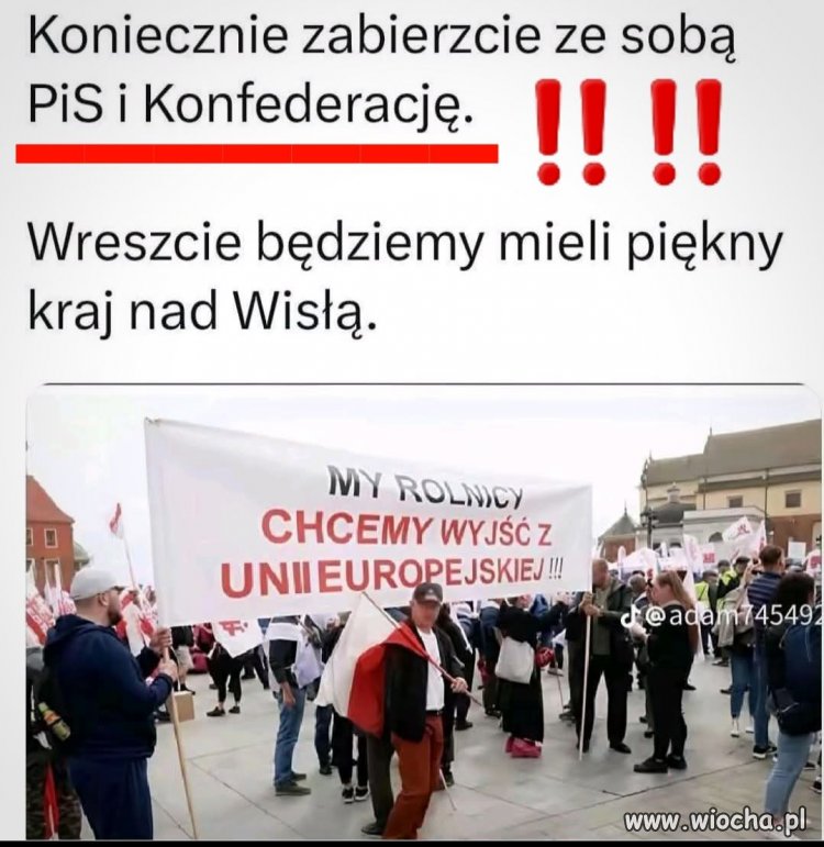Jestem za .