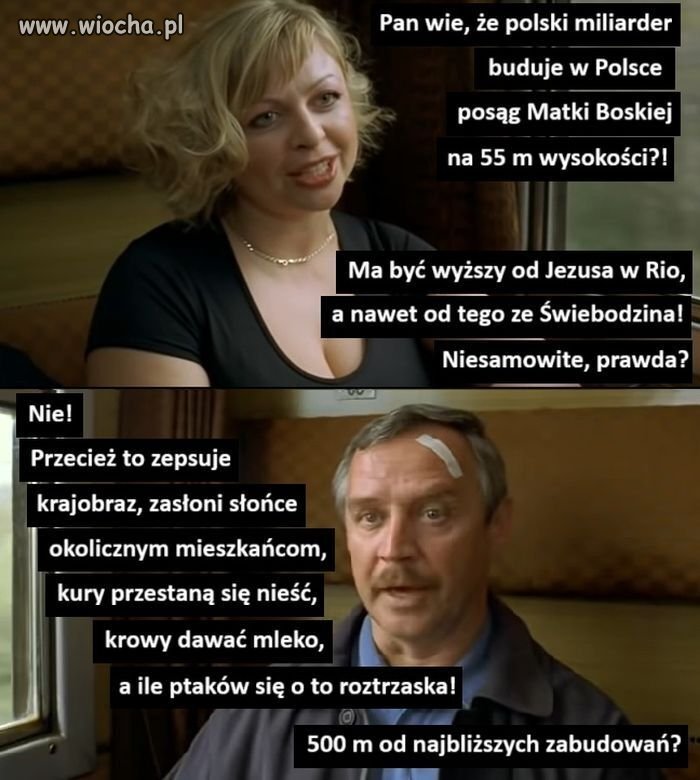 Bo wiatraków nie można,