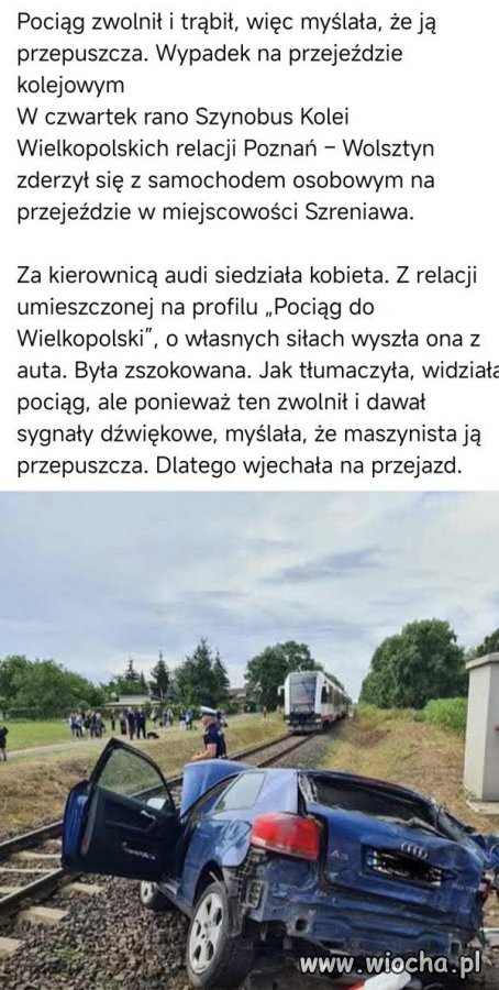 Blondynka za kierownicą.