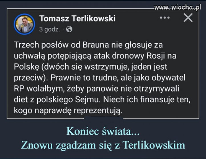 Szurem to bym go nie nazwał, Tylko krowa zdania nie zmienia 