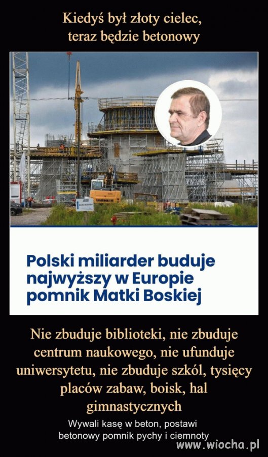 Pomnik pychy i ciemnoty