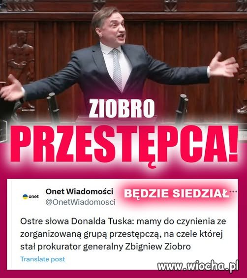 Niestety, wszyscy przestępcy...
