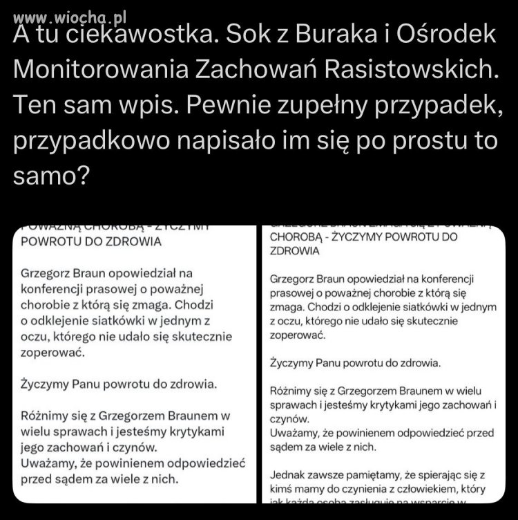 Kto by się spodziewał?!