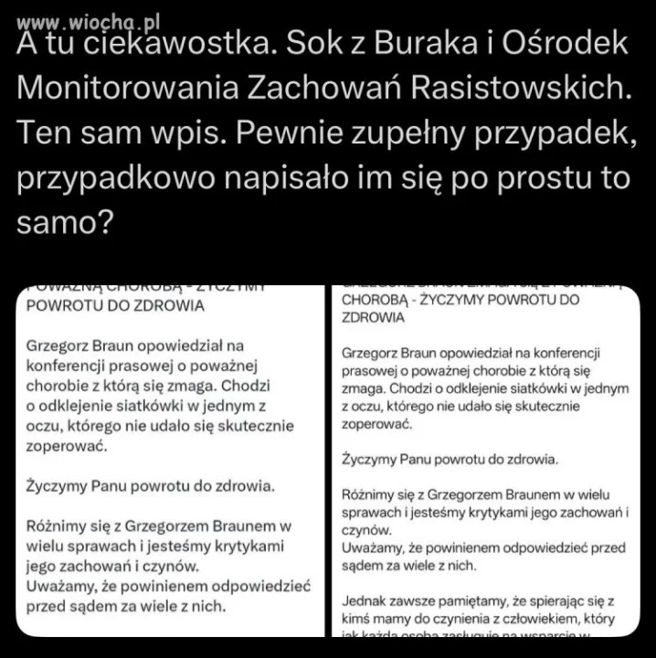 Kto by się spodziewał?!