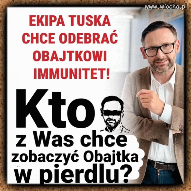 Już dawno powinien siedzieć