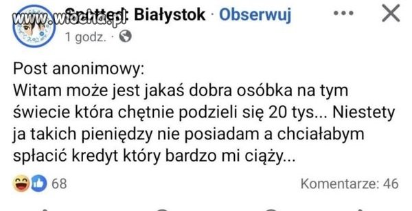 Jest ktoś chetny?