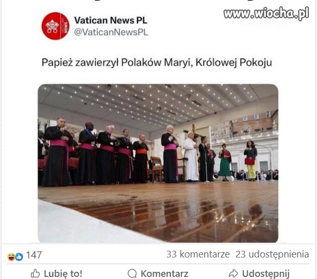 Można się spokojnie rozbrajać.