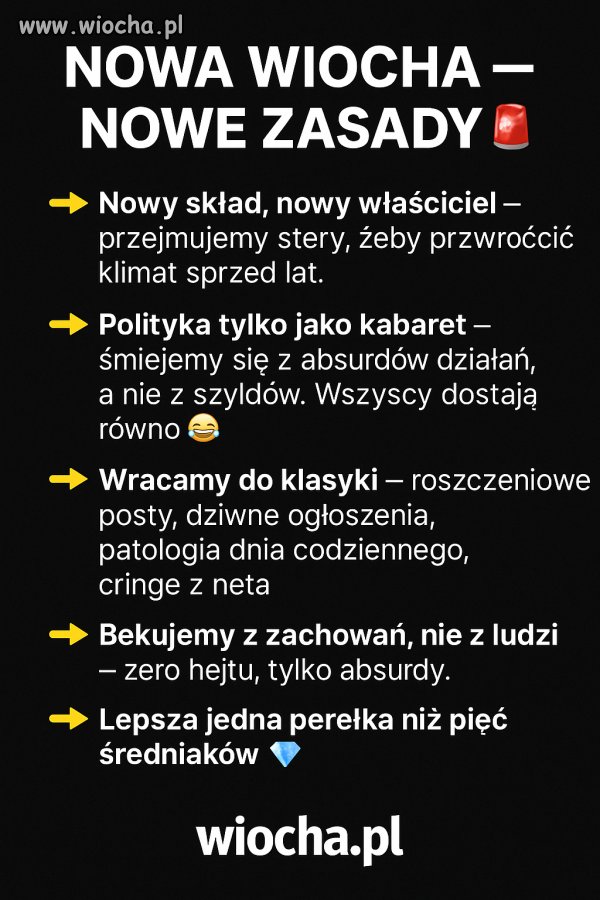 Zmiany, zmiany, zmiany