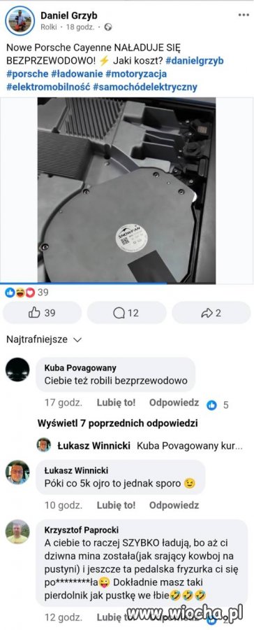 Krzysztof ale się zagotował 