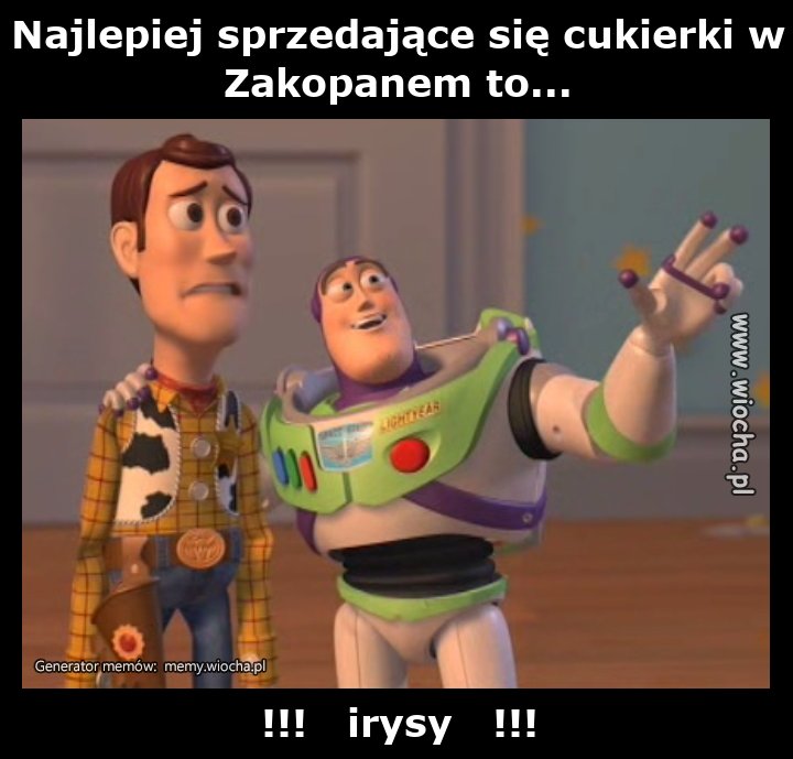 Najlepiej sprzedające się cukierki w Zakopanem