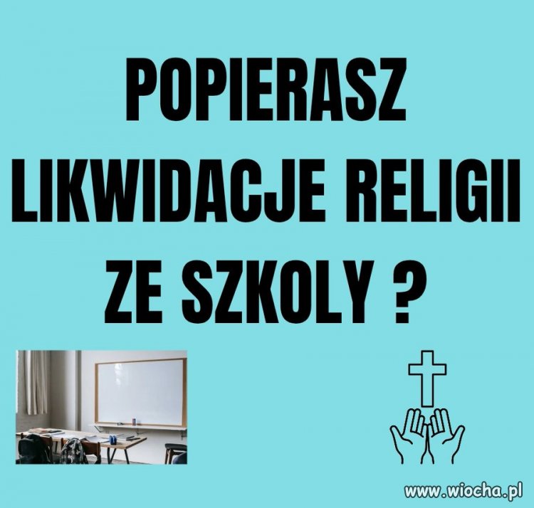 Religia powinna wrócić do salek przy kościele ❗ Tak jak było kiedyś.