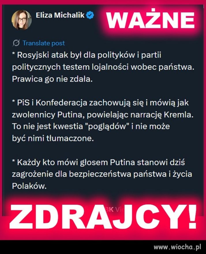 Wczoraj Rząd i pRezydent mówili jednym głosem 
