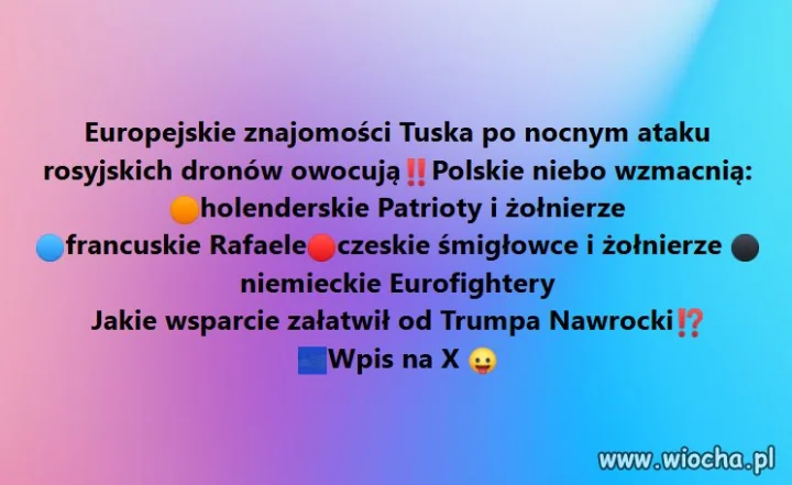 Tak dla porównania ...