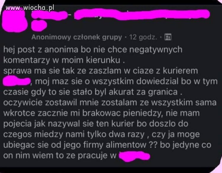 Kiedy kurier puka nie tylko do drzwi.