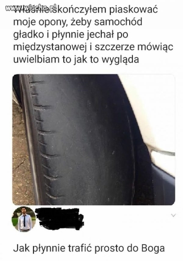 Płynnie i z klasą z autostrady...